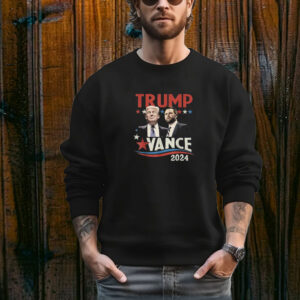 Brand: Trump J.D. Vance 2024 Apparel Trump Vance 2024 Retro Stripe Trump T-Shirt