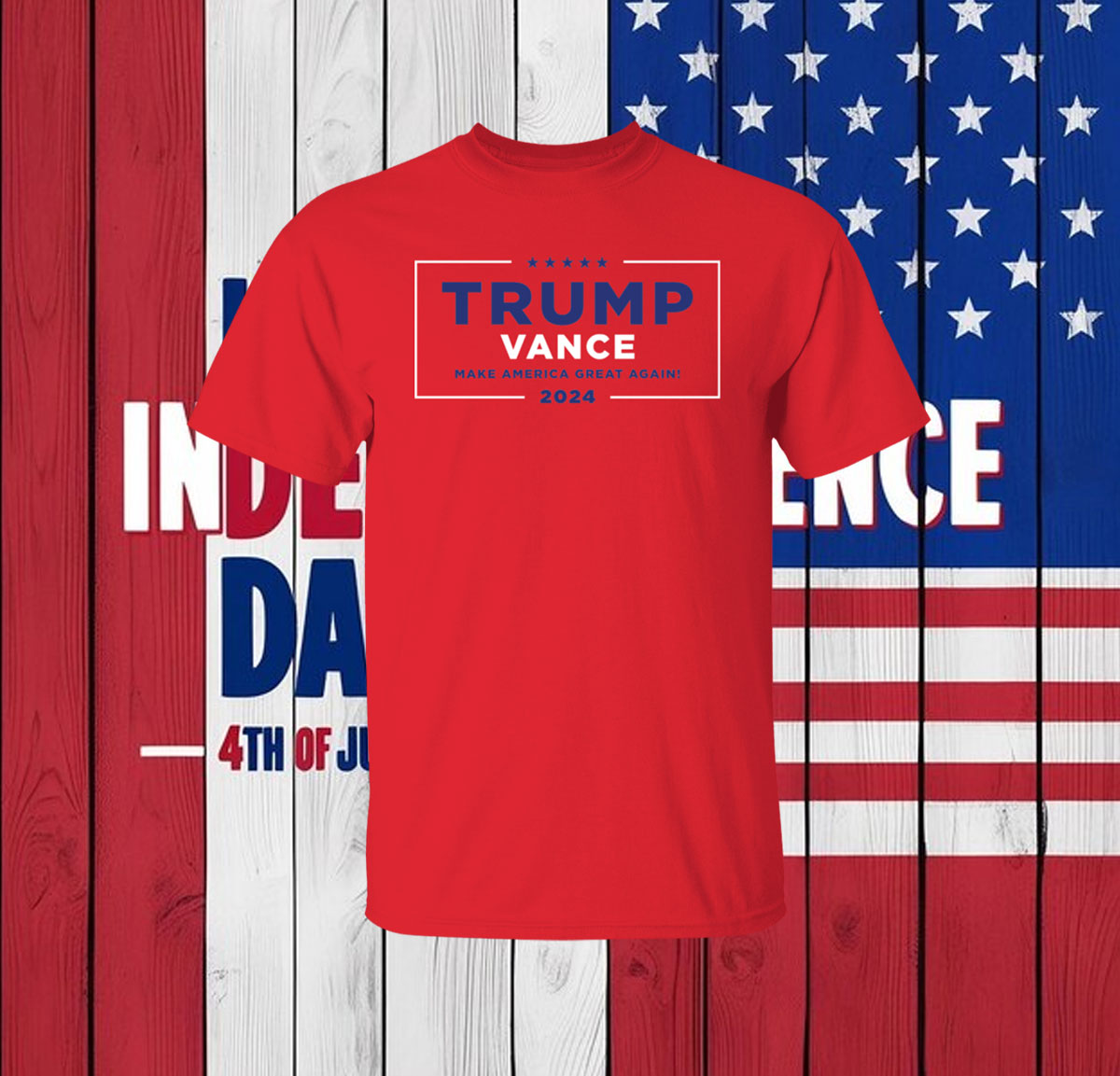 Hulk Hogan Trump Vance MAGA T-Shirt