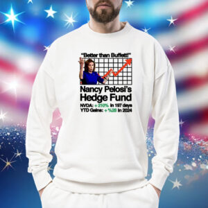 Better Than Buffett Nancy Pelosi's Hedge Fund Shirt