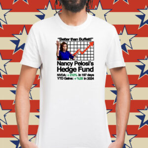 Better Than Buffett Nancy Pelosi's Hedge Fund Shirt