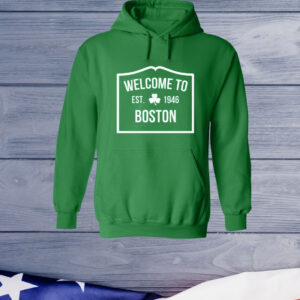 Boston Celtics Welcome To Boston Est 1946 T-Shirt