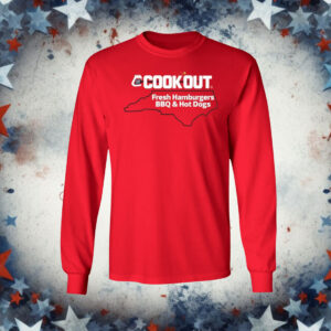 Cook Out Fresh Hamburgers Bbq & Hot Dogs Shirt