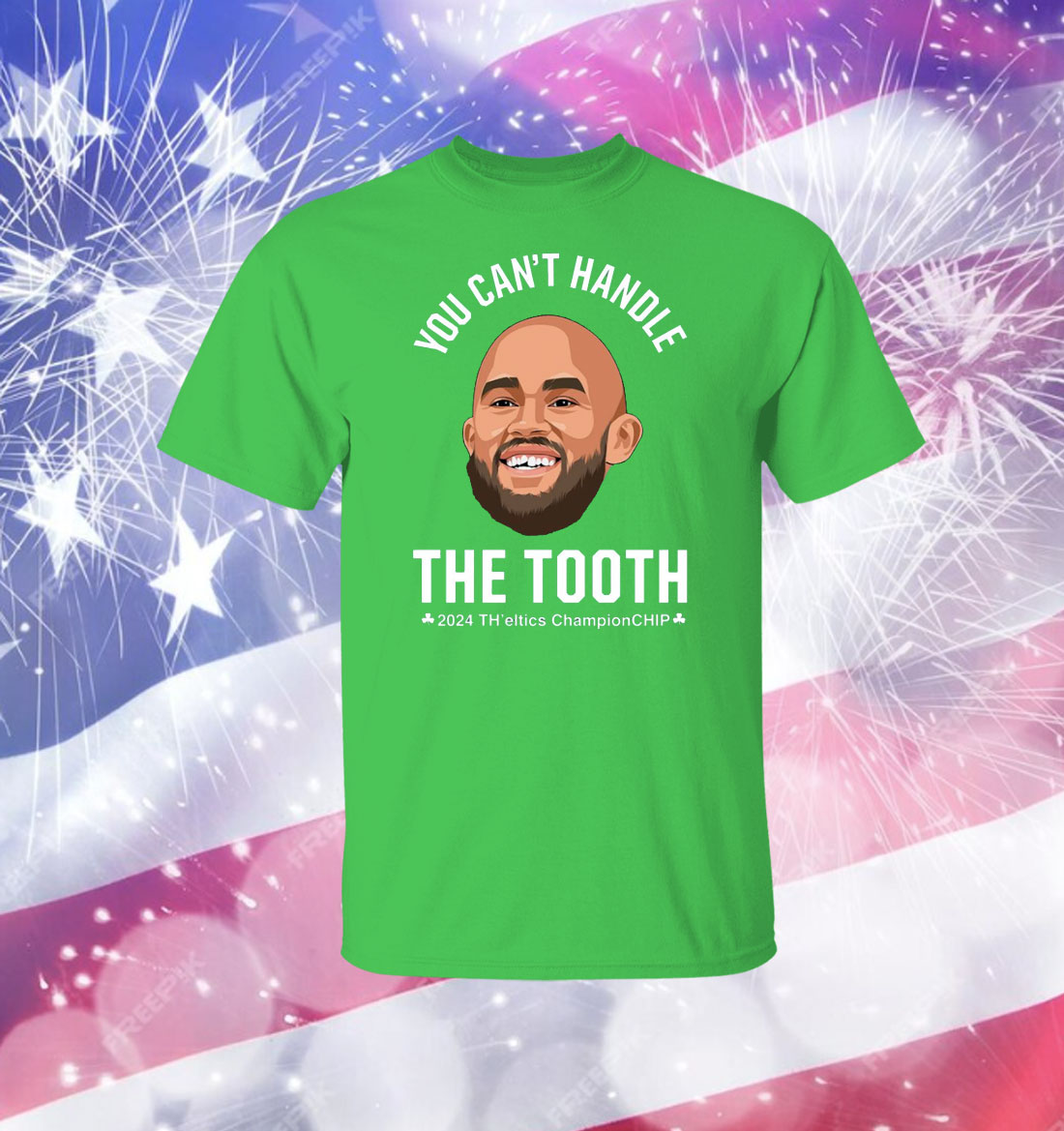Derrick White You Can’t Handle The Tooth 2024 Championchip Shirt