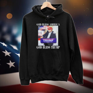 Ferriolawind God Bless America God Bless Trump T-Shirt