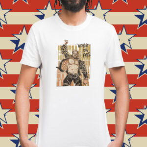 HANGMAN ADAM PAGE WORLD ON FIRE SHIRT