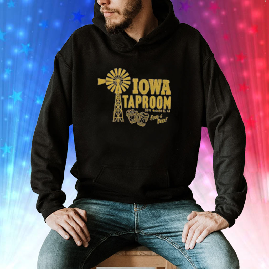 Iowa Taproom Des Moines IA. Food & Beer Shirt