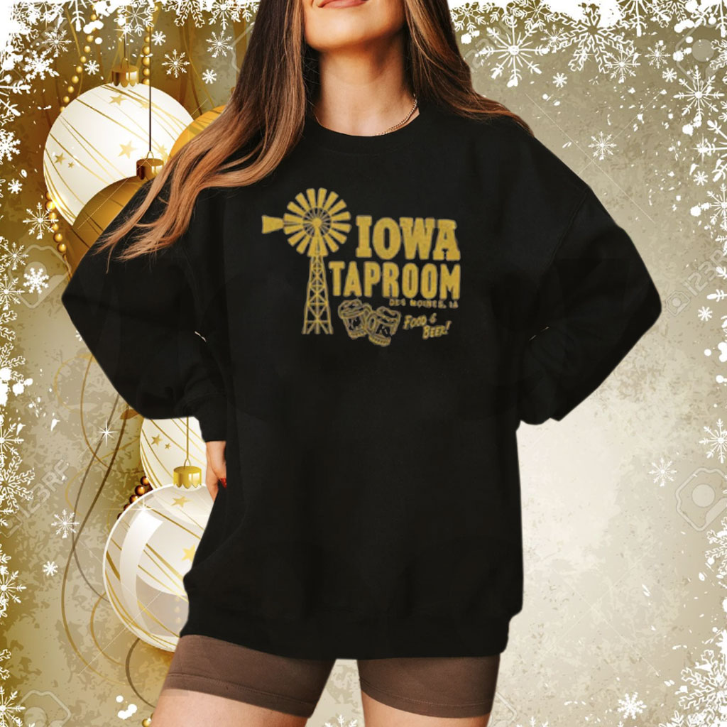 Iowa Taproom Des Moines IA. Food & Beer Shirt