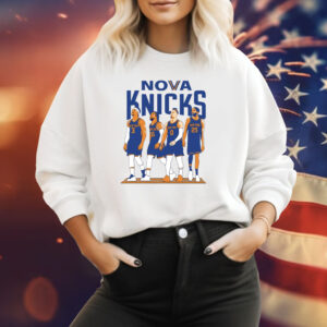 Jalen Brunson Josh Hart Mikal Bridges Donte Divincenzo Nova Knicks T-Shirt