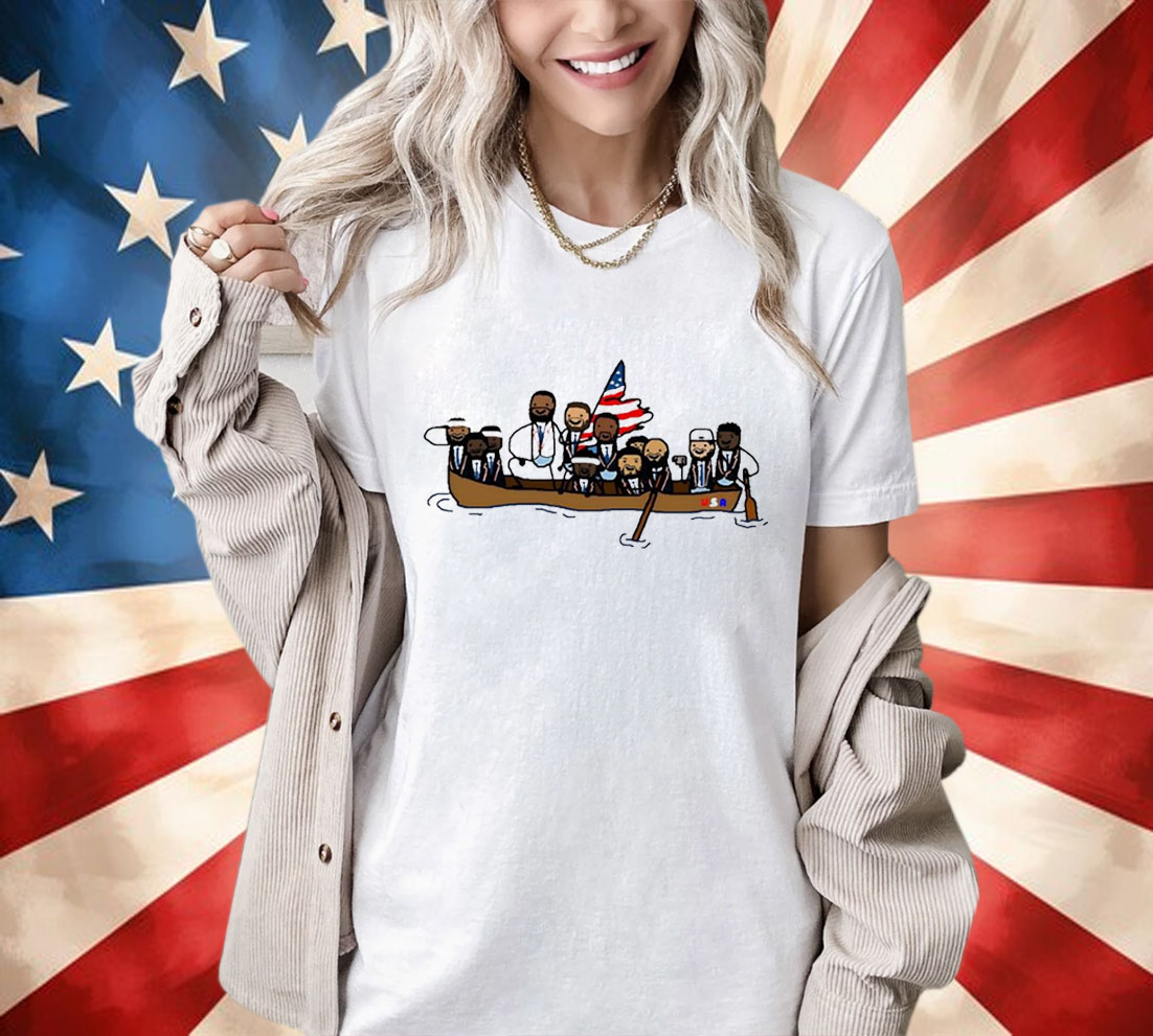 Lebron James Washington Crossing The Delaware Shirt
