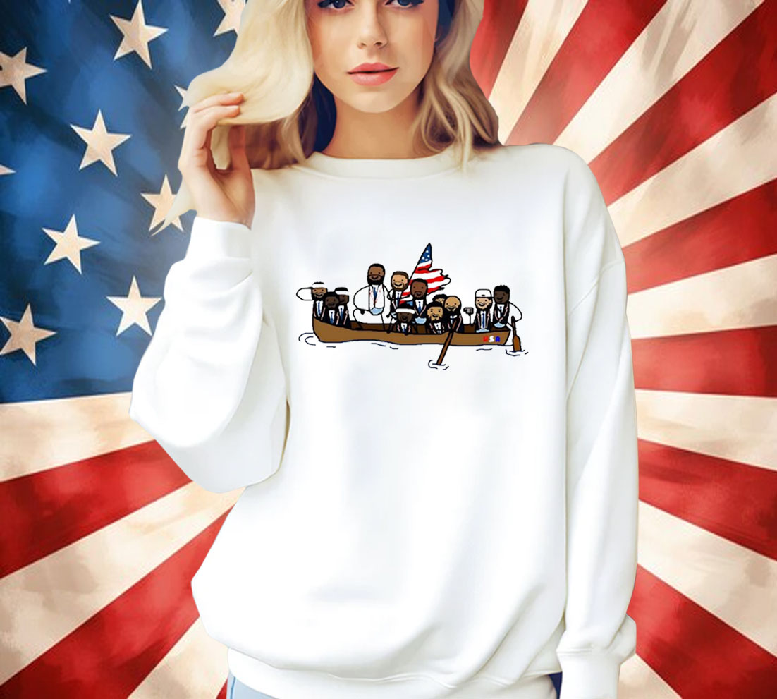 Lebron James Washington Crossing The Delaware Shirt