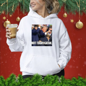 Not Today Satan Trump Shot 2024 Shirt