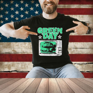 Official Green Day Saviors Tour Tv Explosion Shirt