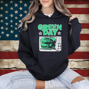 Official Green Day Saviors Tour Tv Explosion Shirt