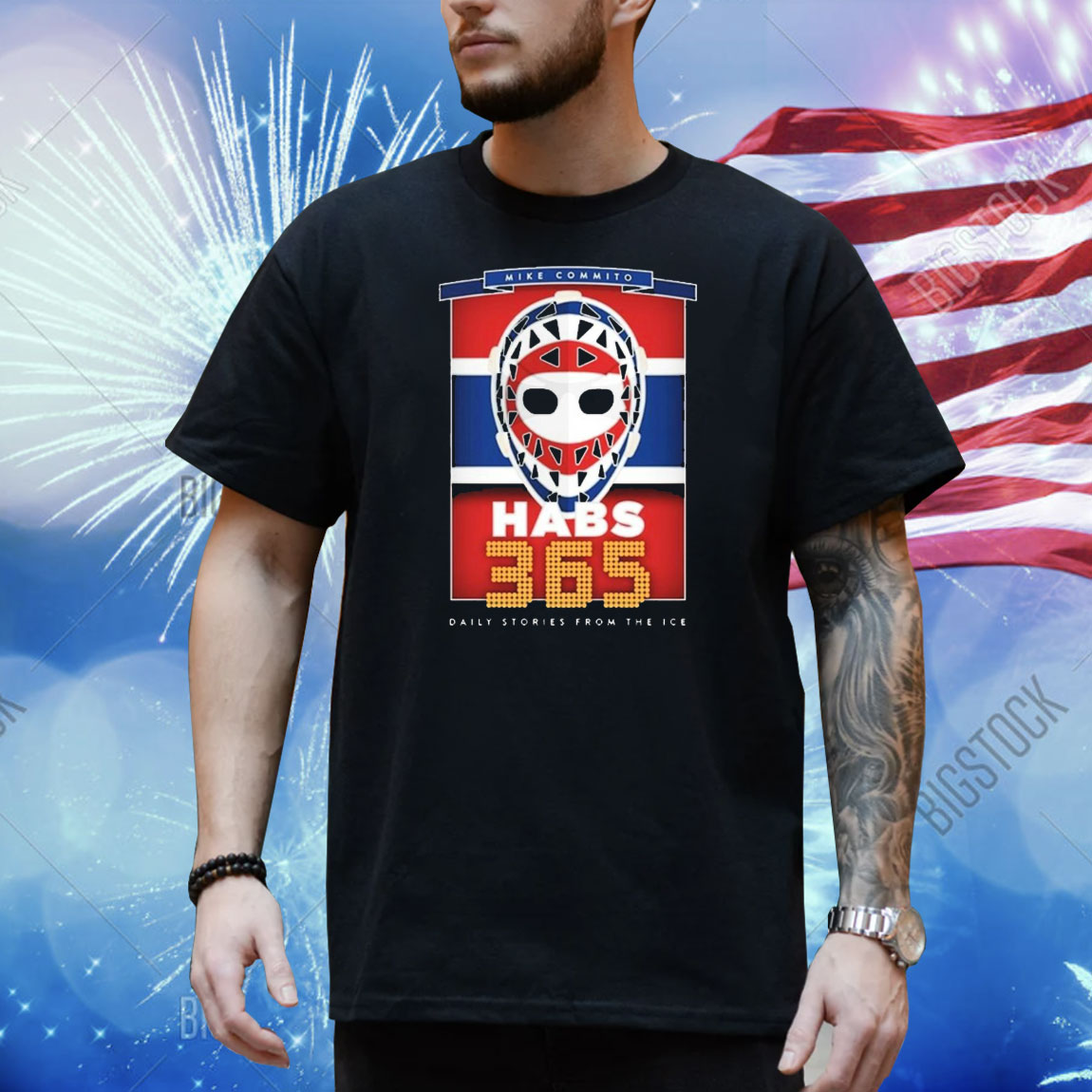 Official Habs 365 Mike Commito 2024 Daily Stories From The Ice Shirt