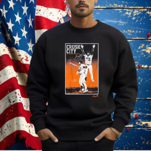 Official Houston Astros Alex Bregman and Yordan Alvarez Crush City Signatures Shirt