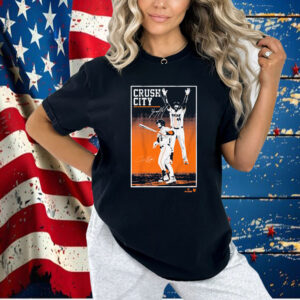Official Houston Astros Alex Bregman and Yordan Alvarez Crush City Signatures Shirt