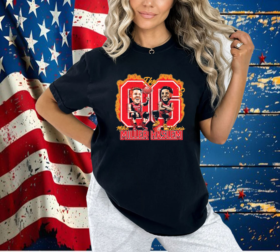 Official Mike Miller and Udonis Haslem The OG Caricature Shirt