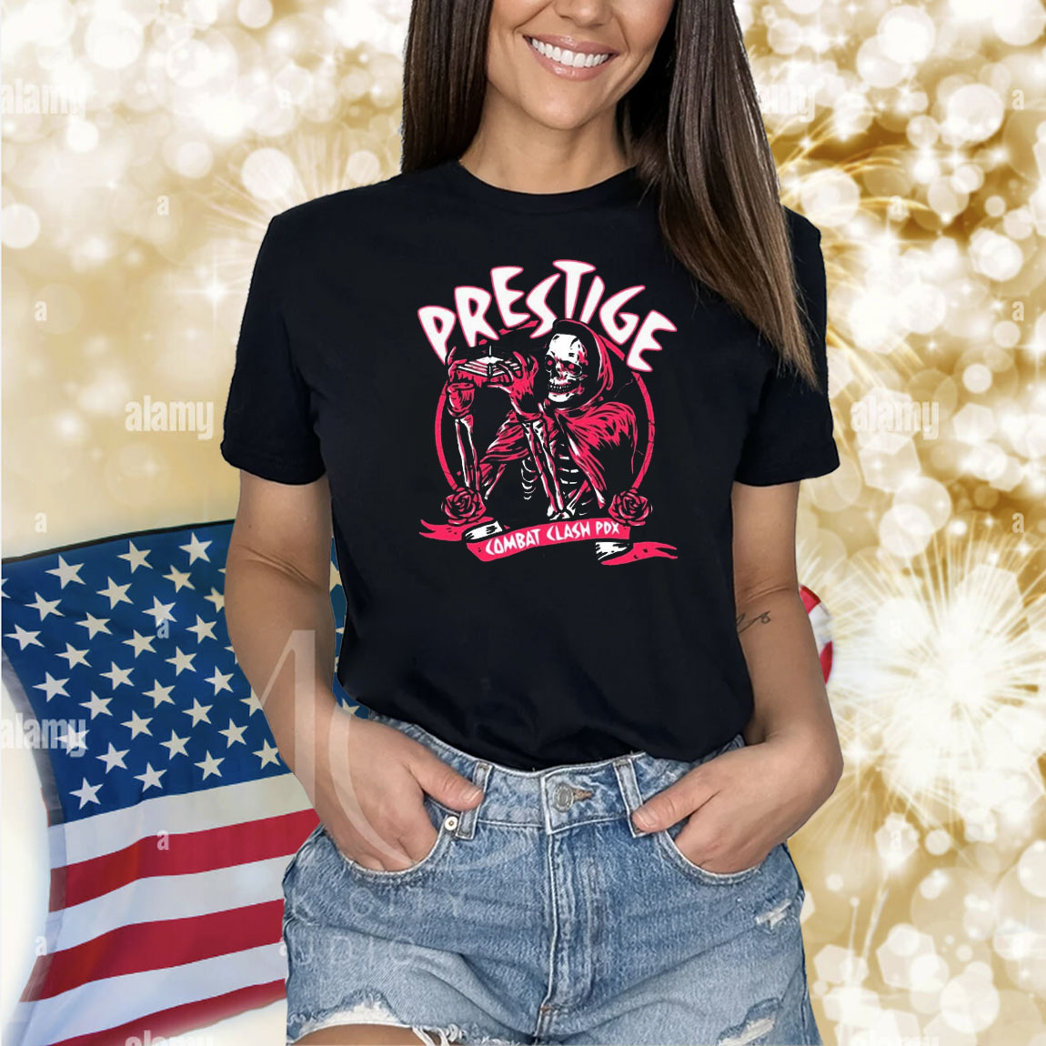 Official Prestige Wrestling Combat Clash Pdx I Was There July 12th 2024 Portland Oregon Shirt