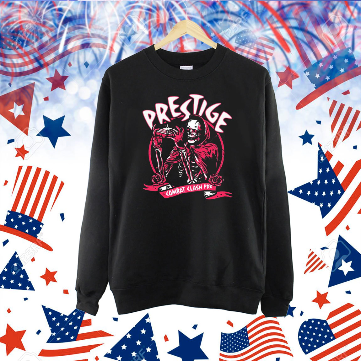 Official Prestige Wrestling Combat Clash Pdx I Was There July 12th 2024 Portland Oregon Shirt