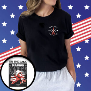 Paris 2024 Mariah Denigan Team Usa Swimming T-Shirt