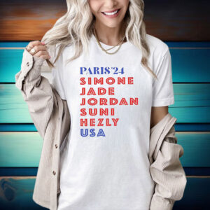 Paris 24 Simone Jade Jordan Suni Hezly USA Shirt