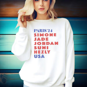 Paris 24 Simone Jade Jordan Suni Hezly USA Shirt