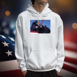 Pop Base Donald Trump Photo After The Shooting At His Rally T-Shirts