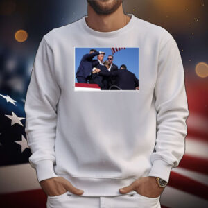 Pop Base Donald Trump Photo After The Shooting At His Rally T-Shirts