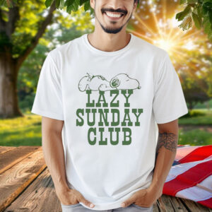 Snoopy Lazy Sunday Club Shirt