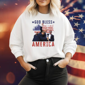 Trump Assassination God Bless America Shirt