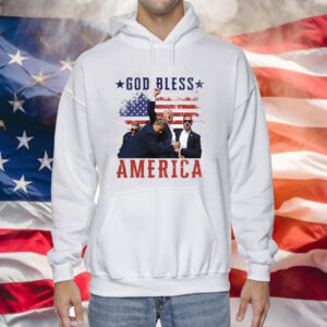 Trump Assassination God Bless America Shirt