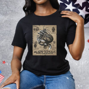 Alien Romulus In Space No One Can Hear You Tee Shirt