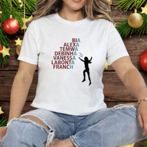 Bia Alexa Temwa Debinha Vaness Labonta Franch Tee Shirt