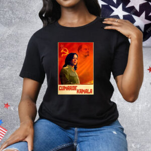 Comrade Kamala Kamunism Vladimir Lenin Poster Tee Shirt