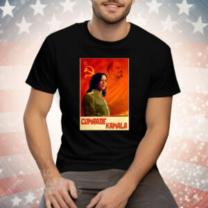 Comrade Kamala Kamunism Vladimir Lenin Poster Tee Shirt
