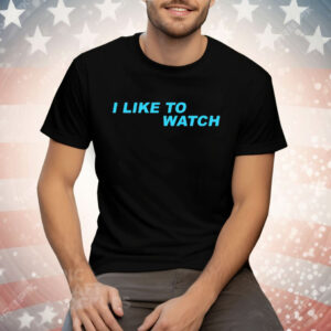 Harry Styles Wearing I Like To Watch Tee Shirt