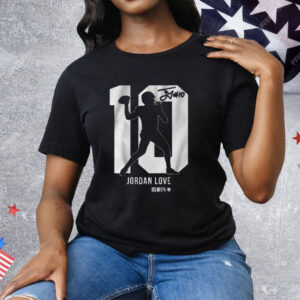 Jordan Love Action Number Silo Tee Shirt