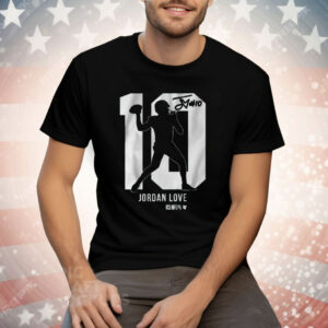 Jordan Love Action Number Silo Tee Shirt