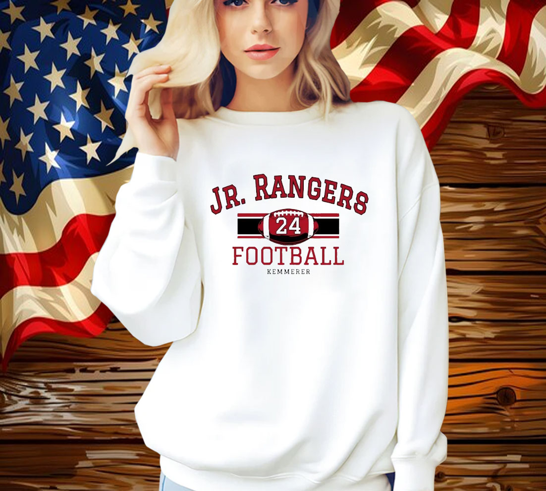  Jr Rangers Football Kemmerer 24 Shirt