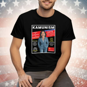 Kamala Communism Kamunism Magazine Cover Tee Shirt