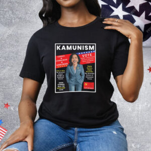 Kamala Communism Kamunism Magazine Cover Tee Shirt