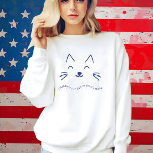 Kamala Harris Childless Cat Ladies For Kamala Shirt