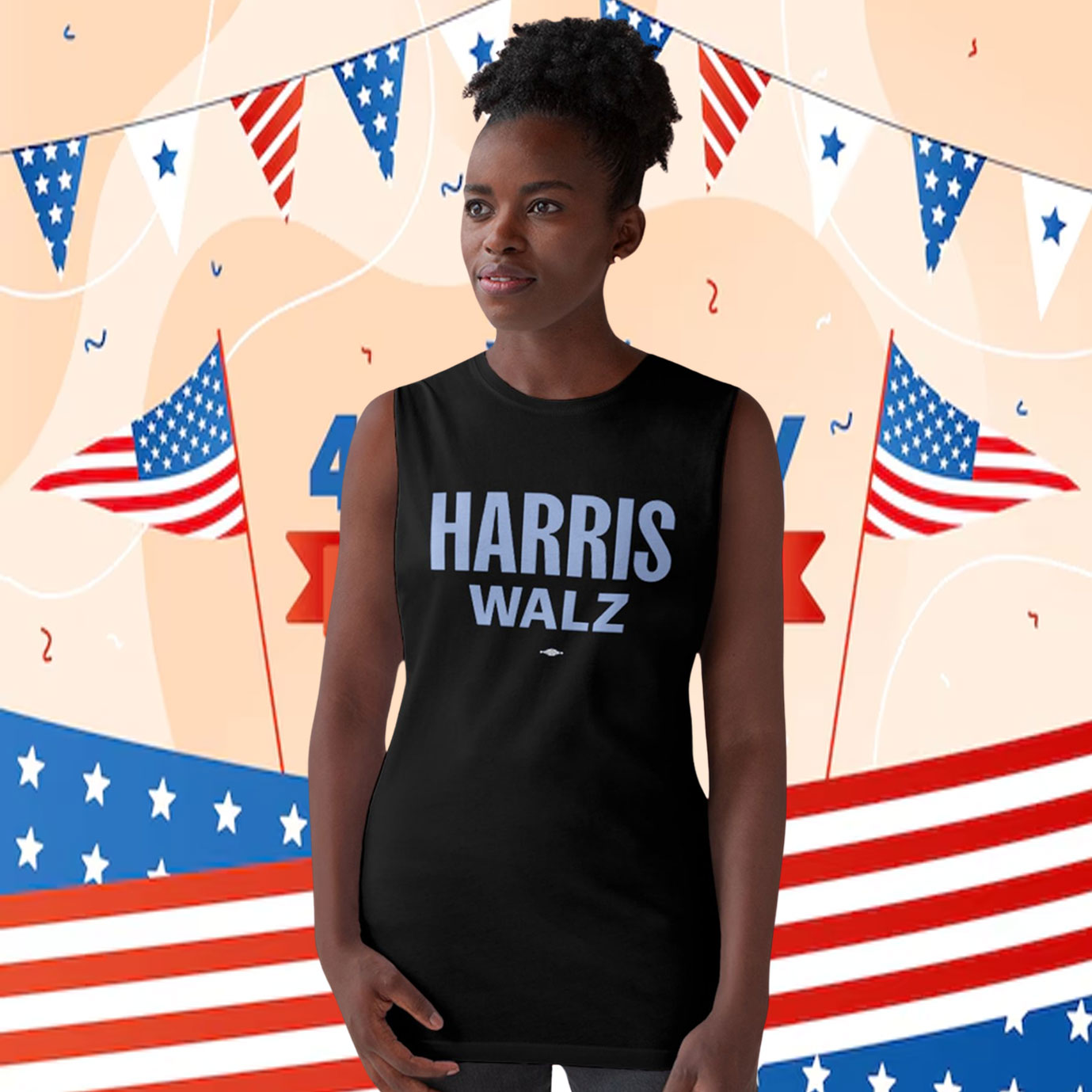 Kamala Harris Tim Walz Tank Top Shirt