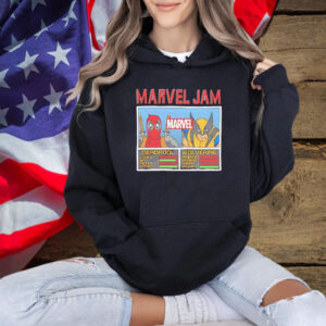 Marvel Jam Deadpool and Wolverine Shirt