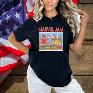 Marvel Jam Deadpool and Wolverine Shirt
