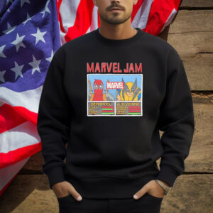 Marvel Jam Deadpool and Wolverine Shirt