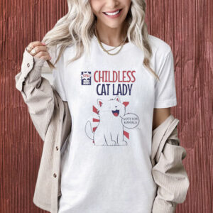 Official 5th Nov 2024 Childless Cat Lady Vote For Kamala Harris Comfort Colors Shirt
