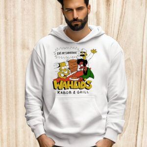 Official Eat My Shawarma Wahlids Kabob and Grill Cartoo Shirt