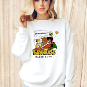 Official Eat My Shawarma Wahlids Kabob and Grill Cartoo Shirt