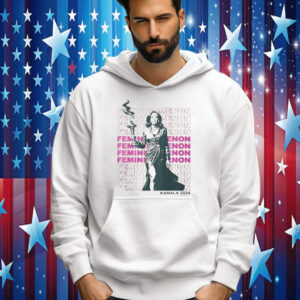 Official Femininomenon Kamala Harris 2024 Painting Pink Shirt